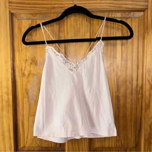 Baby Pink Strappy Tank Top